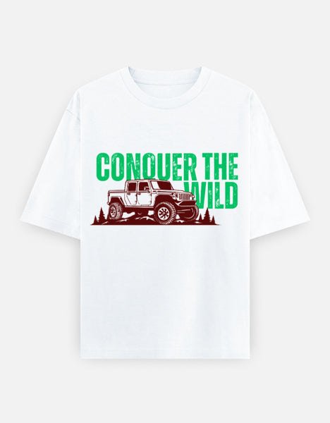 Conquer-Oversized Unisex T-Shirt