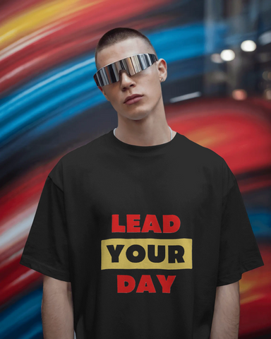 Lead-Oversized Unisex T-Shirt