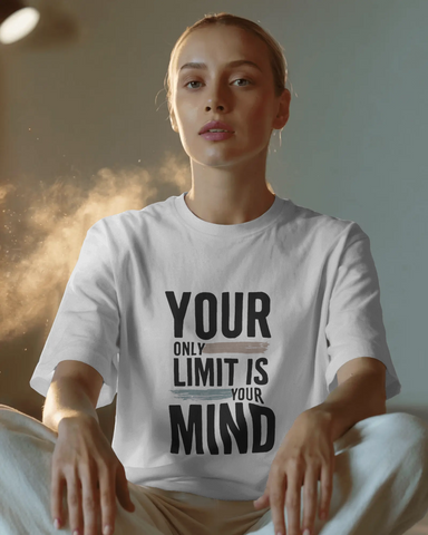 Mind Over Limit-Oversized Unisex T-Shirt