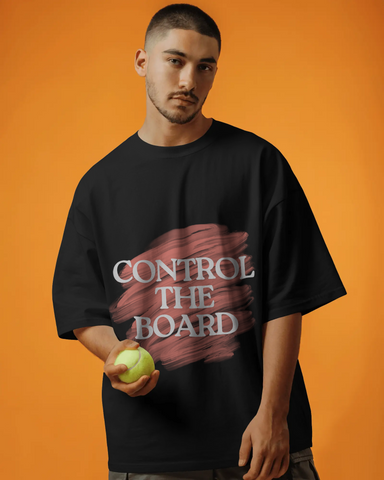Control The Board-Oversized Unisex T-Shirt